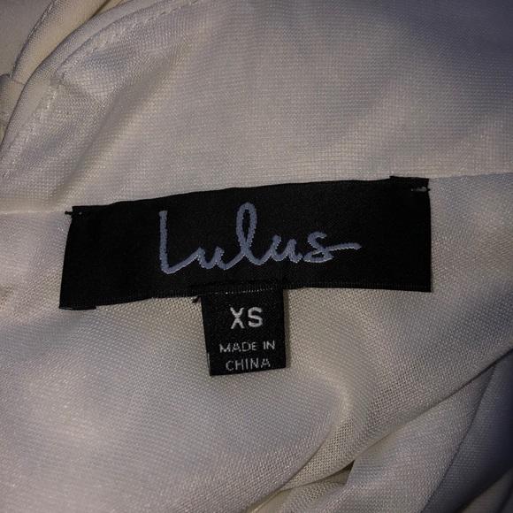 Lulus White Play on Curves dress - Picture 7 of 8